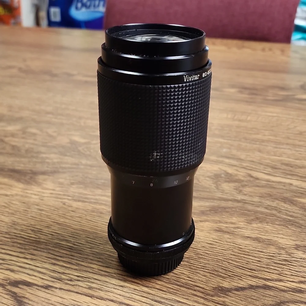 Vivitar 80-200mm Zoom Camera Lens